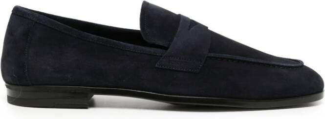TOM FORD Sean suède loafers Blauw