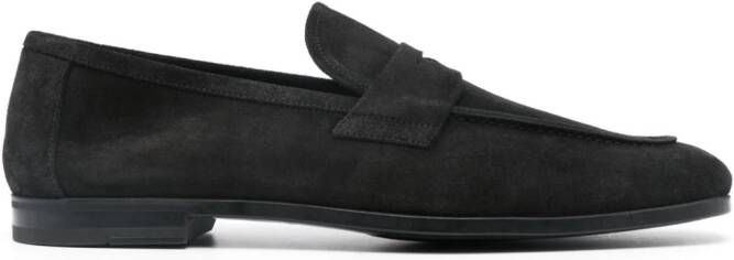 TOM FORD Sean suède loafers Zwart