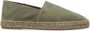 TOM FORD Leren espadrilles Groen - Thumbnail 1