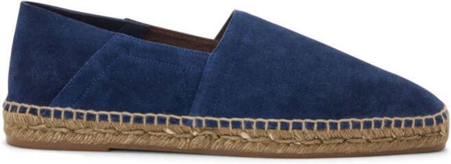 TOM FORD Suède espadrilles Blauw