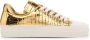 TOM FORD Sneakers met krokodillenleer-reliëf Goud - Thumbnail 1