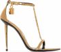 TOM FORD Stiletto sandalen met schakelketting Goud - Thumbnail 1