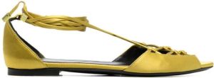 TOM FORD Sandalen met open neus Geel
