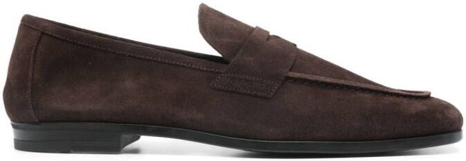 TOM FORD Suède loafers Bruin