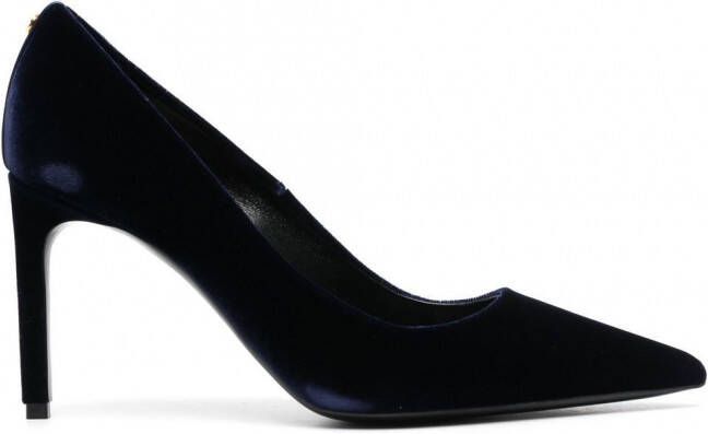 TOM FORD Fluwelen pumps Blauw