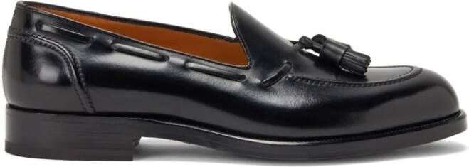 TOM FORD Leren loafers Zwart