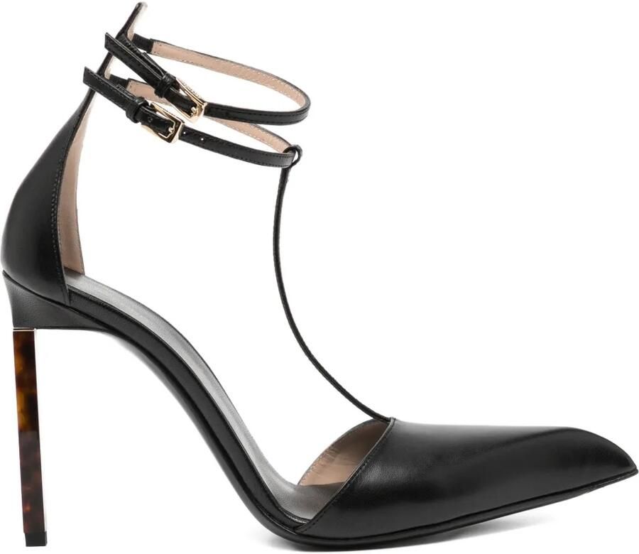 TOM FORD 105 mm pumps met T-bandje Zwart