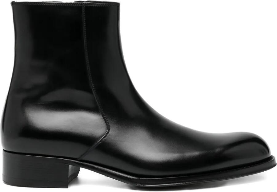 TOM FORD 27mm Edgar enkellaarzen Zwart