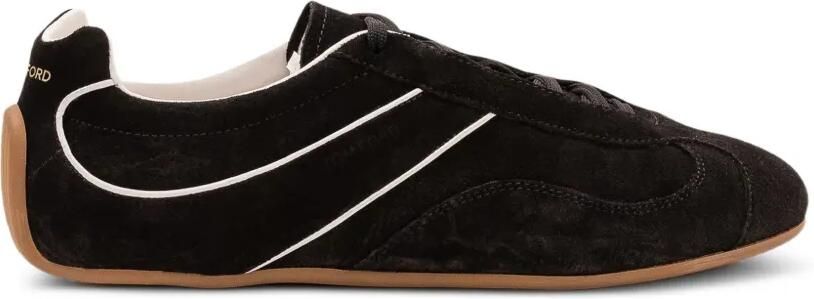 TOM FORD Aston suède sneakers Zwart