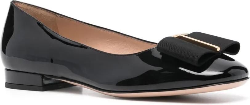 TOM FORD Audrey 20 mm gelakte ballerina's Zwart - Foto 3