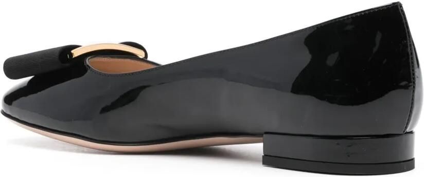 TOM FORD Audrey 20 mm gelakte ballerina's Zwart - Foto 2