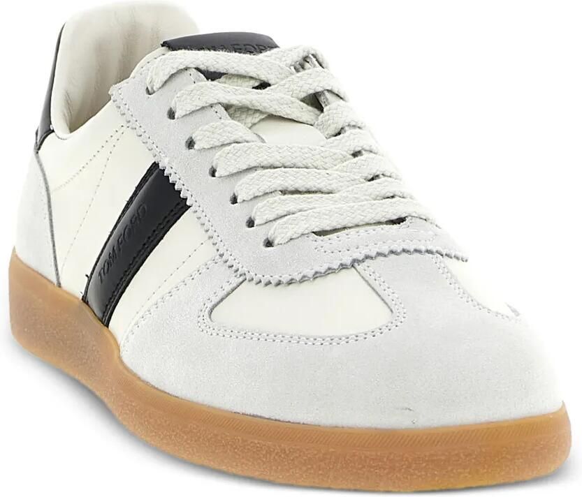 TOM FORD bicolour panelled sneakers Wit - Foto 2