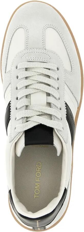 TOM FORD bicolour panelled sneakers Wit - Foto 4