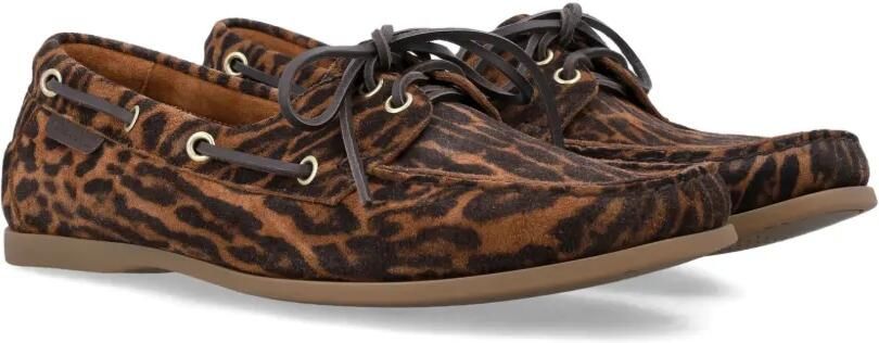 TOM FORD Bootschoenen met luipaardprint Bruin - Foto 3