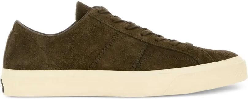 TOM FORD Cambridge suède sneakers Groen
