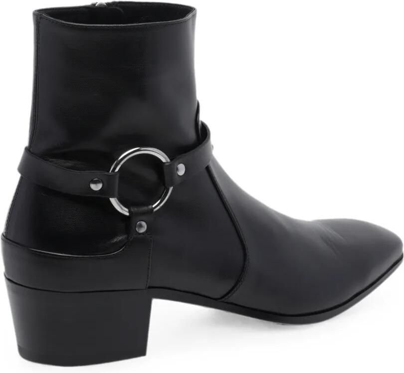 TOM FORD Clint bikerlaarzen met gespdetail Zwart - Foto 3