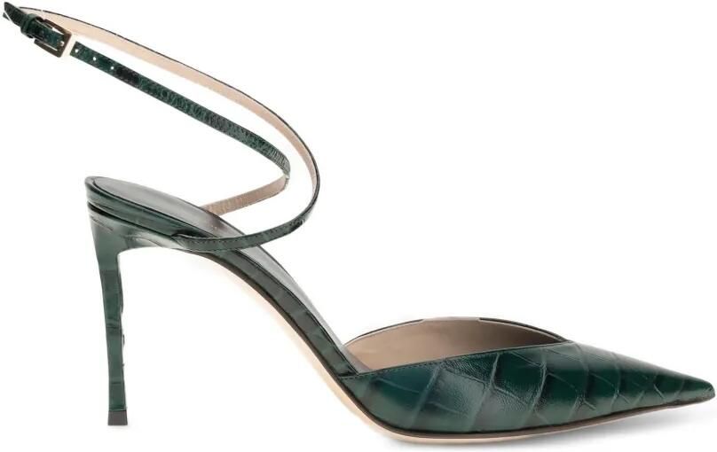 TOM FORD Leren pumps Groen