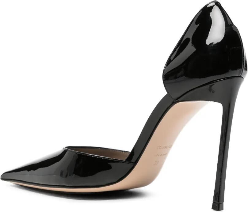 TOM FORD D'Orsay pumps met lakleren afwerking Zwart - Foto 2