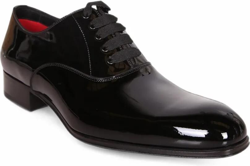 TOM FORD patent leather Edgar evening lace-up shoes Zwart - Foto 2