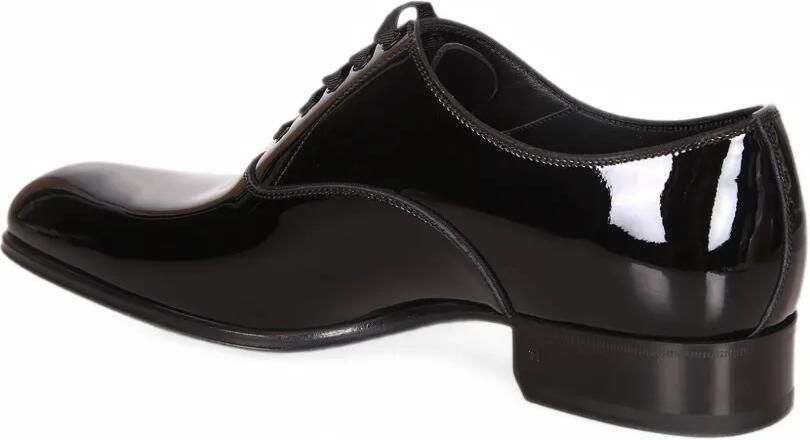TOM FORD patent leather Edgar evening lace-up shoes Zwart - Foto 3