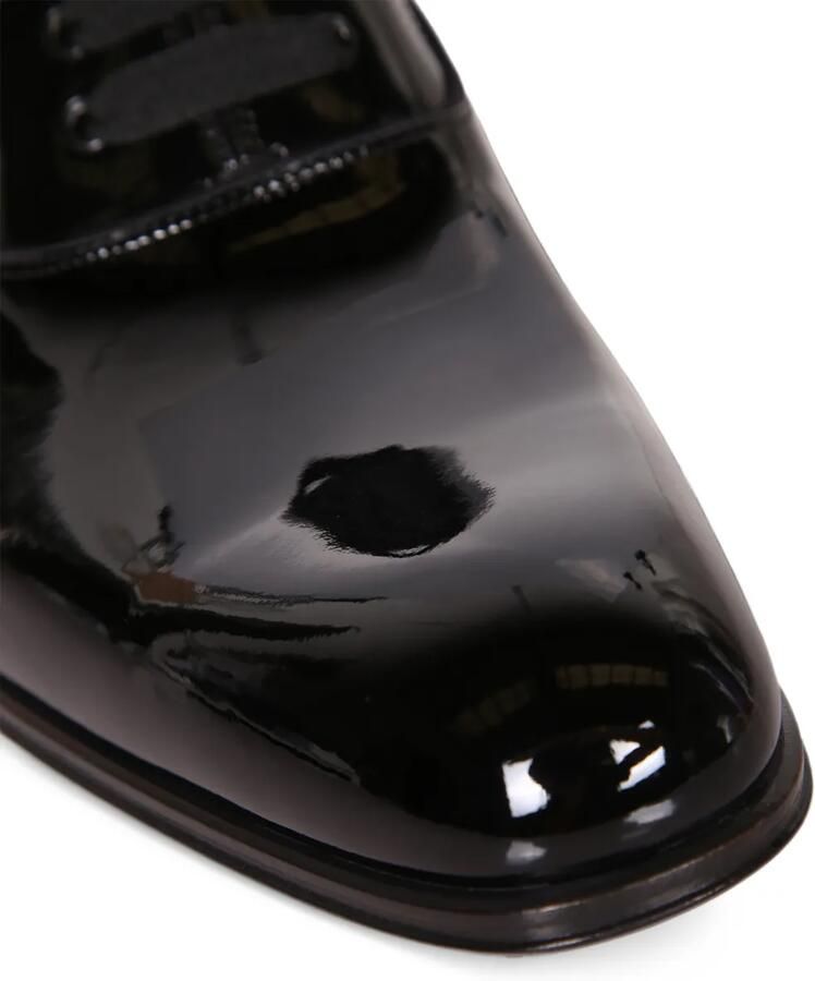 TOM FORD patent leather Edgar evening lace-up shoes Zwart - Foto 4