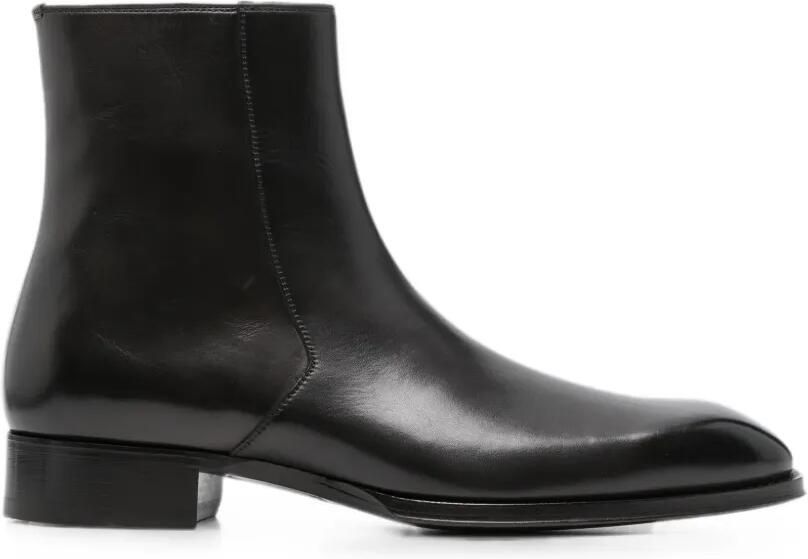 TOM FORD Elkan laarzen met ritssluiting Zwart