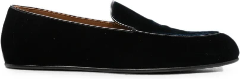 TOM FORD Fluwelen loafers Blauw