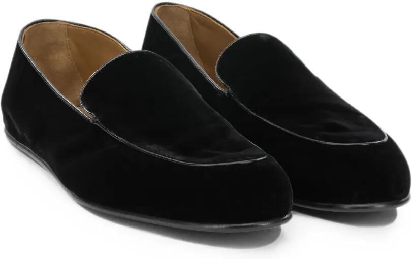 TOM FORD Fluwelen loafers Zwart - Foto 3