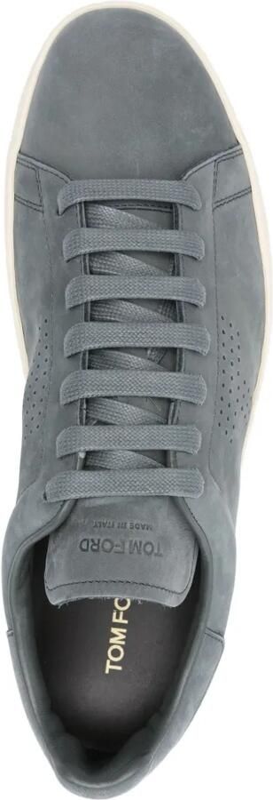 TOM FORD Geperforeerde sneakers Blauw - Foto 4