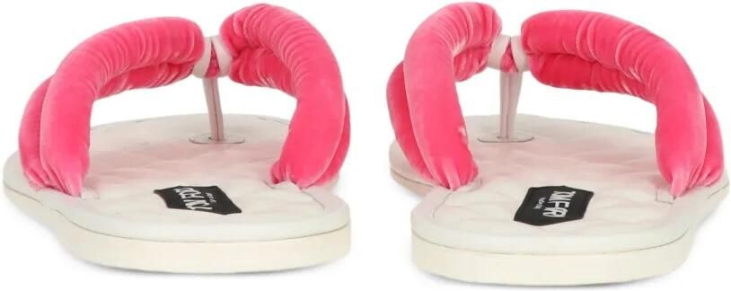 TOM FORD Gewatteerde teenslippers Roze - Foto 2