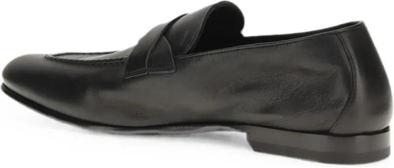 TOM FORD Gigi leren loafers met gekruiste bandjes Zwart - Foto 3
