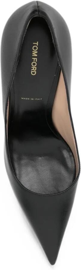 TOM FORD Glanzend leren pumps van 105 mm Zwart - Foto 4