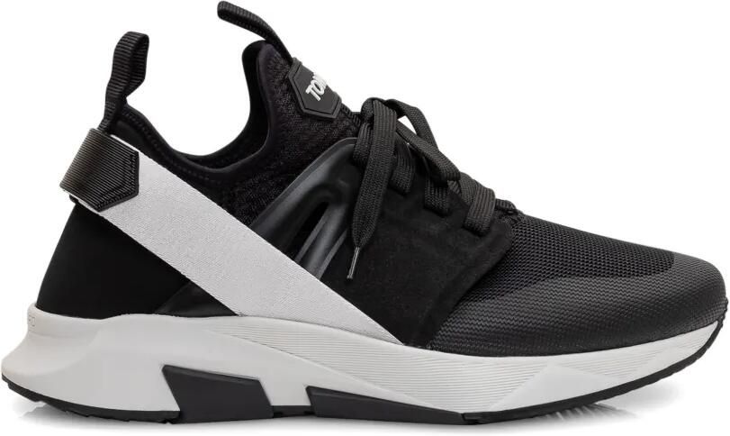 TOM FORD Jago leren sneakers Zwart