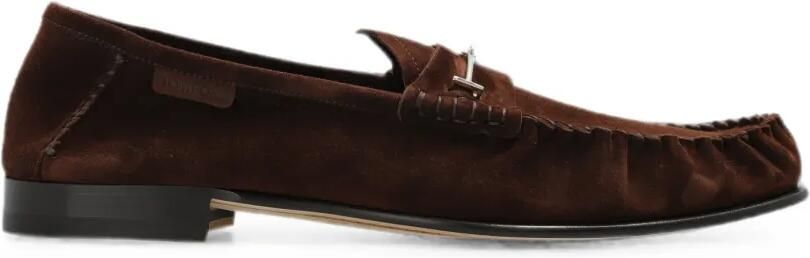 TOM FORD Leren loafers Bruin