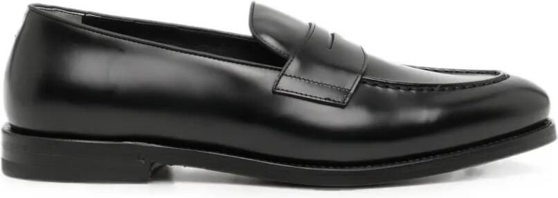 TOM FORD Leren loafers Zwart