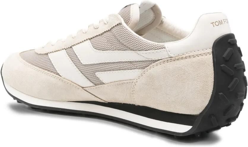TOM FORD Leren sneakers Beige - Foto 2