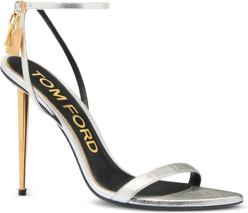 TOM FORD Metallic sandalen Zilver - Foto 3