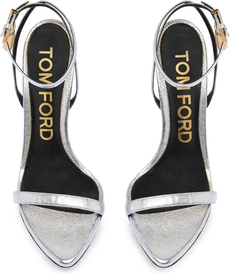 TOM FORD Metallic sandalen Zilver - Foto 2