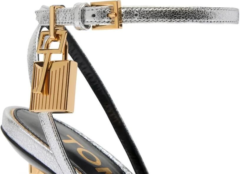 TOM FORD Metallic sandalen Zilver - Foto 4