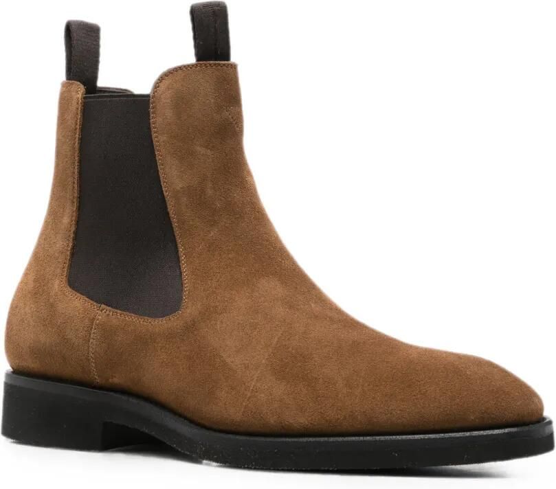 TOM FORD Owen suède Chelsea laarzen Bruin