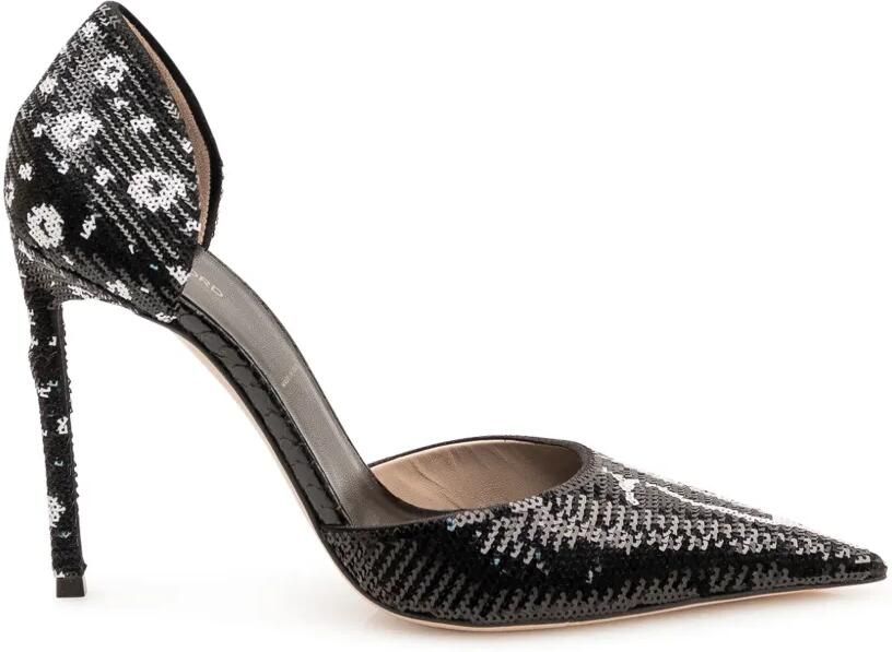 TOM FORD Pumps met geborduurde pailletten Zwart