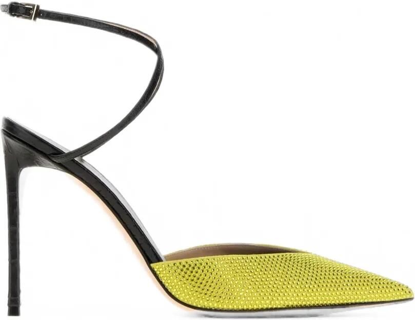 TOM FORD Pumps verfraaid met kristal Geel