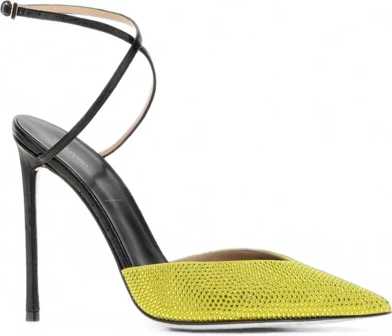 TOM FORD Pumps verfraaid met kristal Geel - Foto 2
