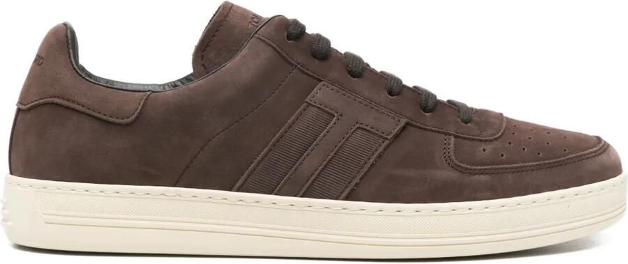 TOM FORD Radcliffe leren sneakers Bruin