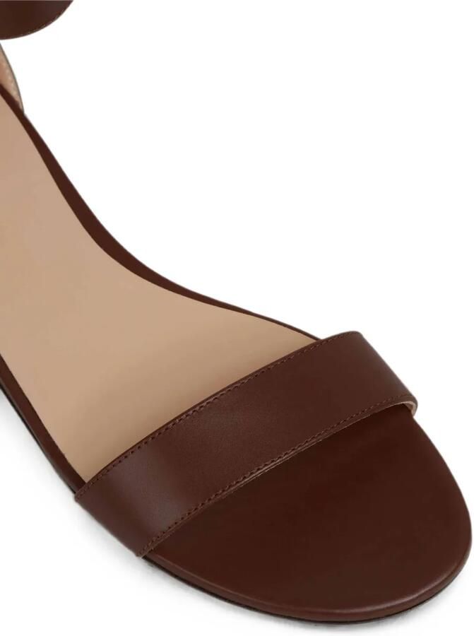 TOM FORD Sandalen met enkelbandje en hangslot Bruin - Foto 2