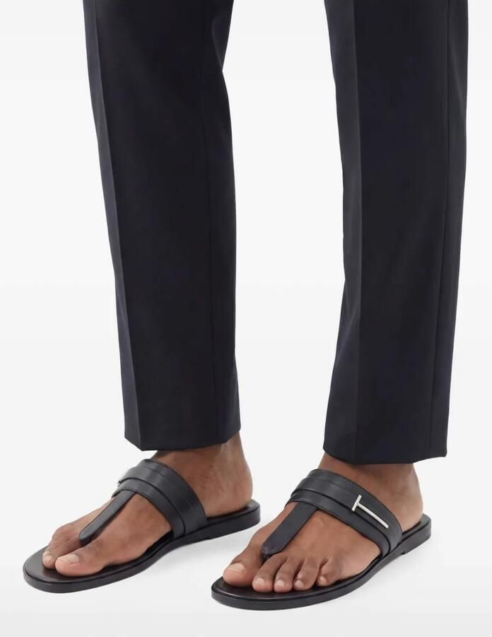 TOM FORD Sandalen met logodetail Zwart - Foto 2