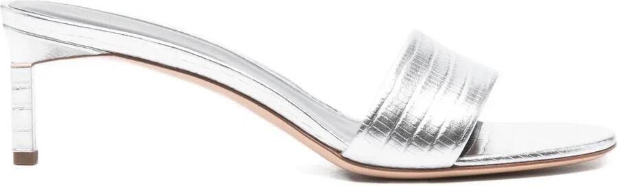 TOM FORD Sandalen met metallic afwerking Zilver