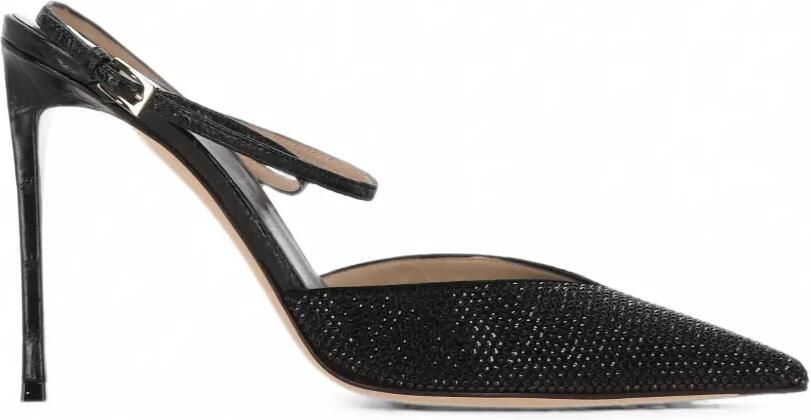 TOM FORD Selen slingback pumps verfraaid met kristallen Zwart