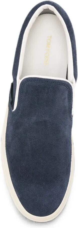 TOM FORD Slip-on sneakers Blauw - Foto 3