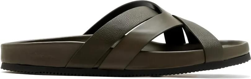 TOM FORD Slippers met kruisbandjes Groen